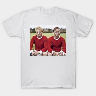 Denis Law & Bobby Charlton T-Shirt